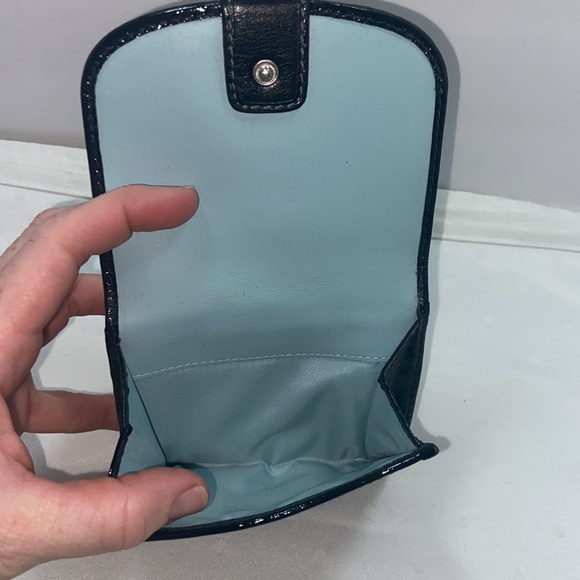 Authentic Coach Soho Signature Black Bi-Fold Buckle Wallet - Picture 3 of 16